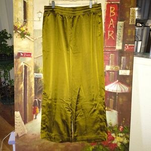 Satin Wide Leg Pants